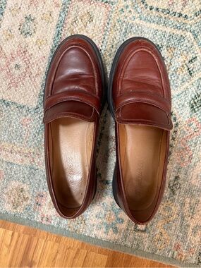 Madewell Burgundy Loafers